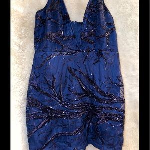 Sequins mini dress (size small)